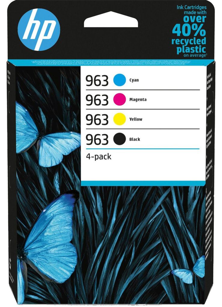 HP 963      Schwarz+Dreifarbig  Tintenpatrone Image du produit 