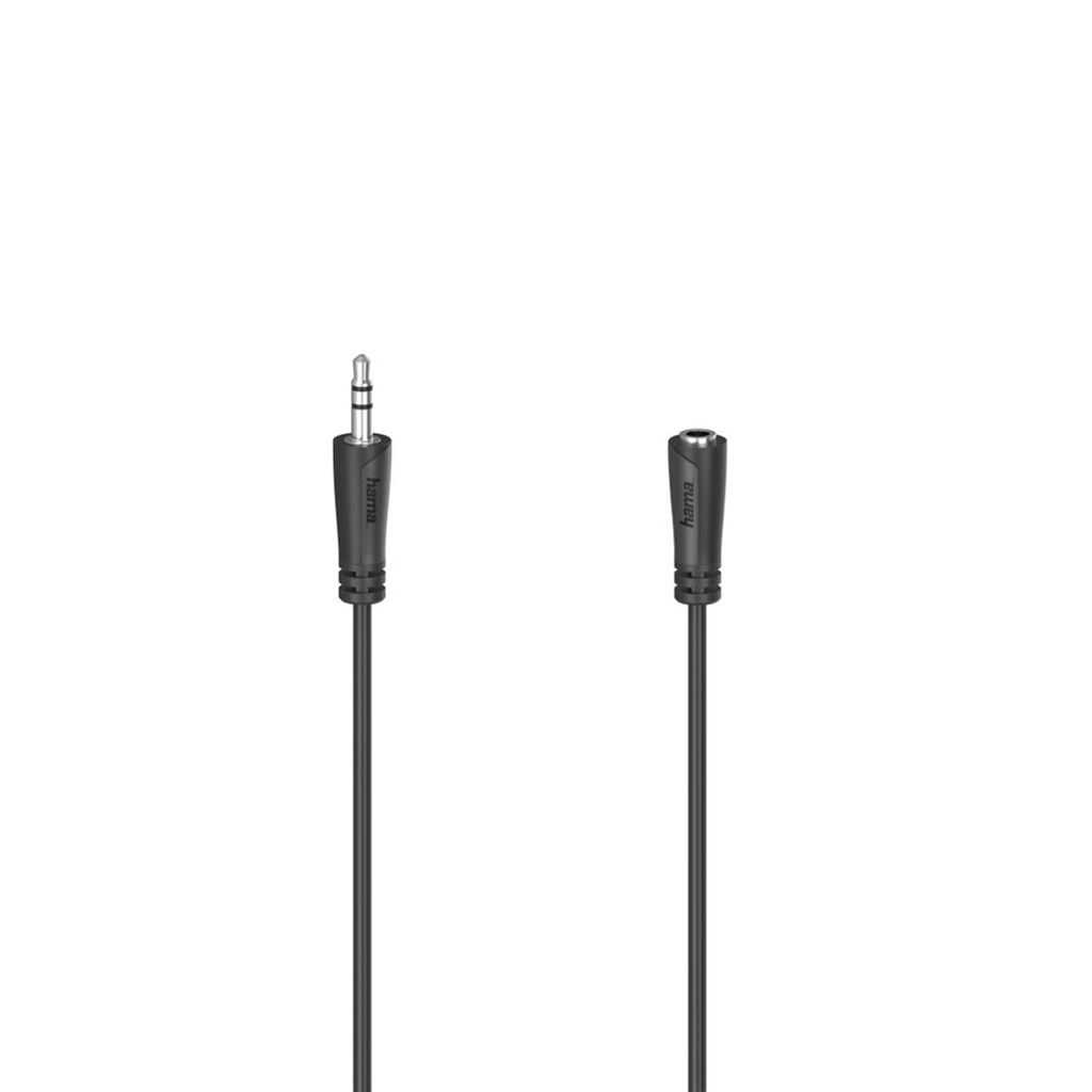 Câble d'extension audio HAMA, fiche jack 3,5 mm vers Image du produit 