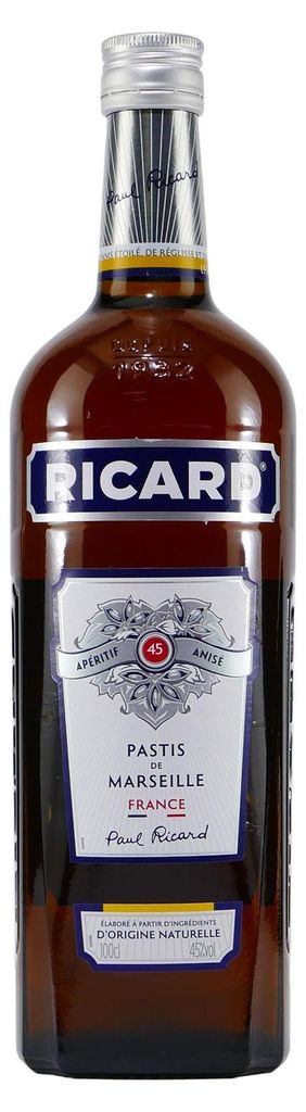 Ricard Pastis de Marseille | 45 % vol | 1 l Produktbild 