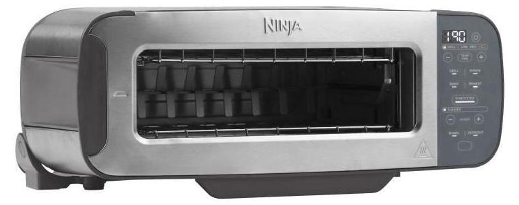 A front view of a Ninja Foodi 3-in-1 toaster oven.