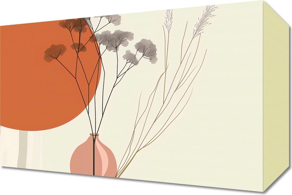 Bild 30x20cm Getrocknete Aussicht