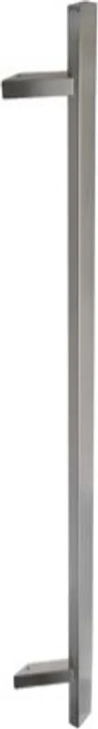 Poignée de porte unilatérale courbée 1400mm en acier inox brossé