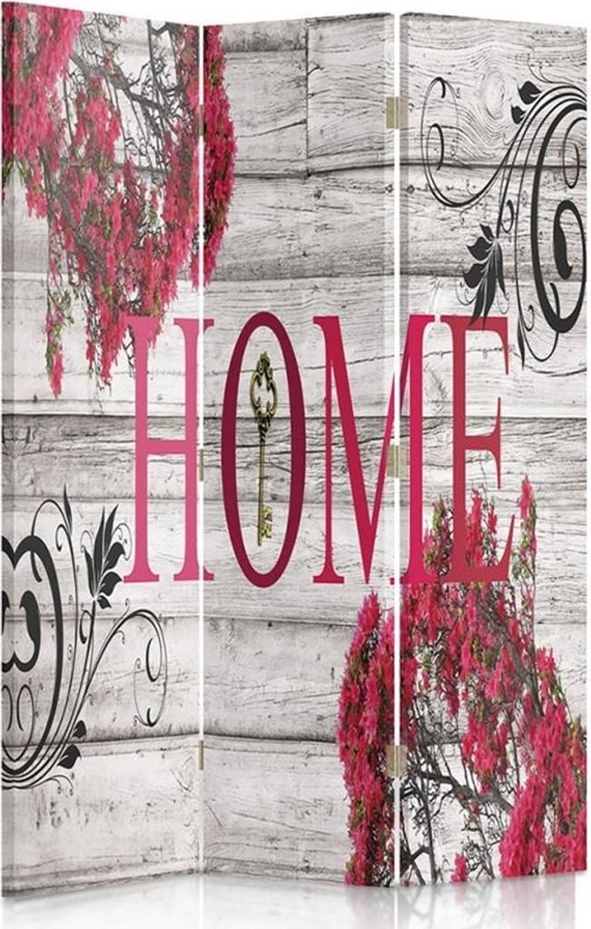 Paravent - Raumteiler Loving Home - Dekorativer Raumtrenner Produktbild 