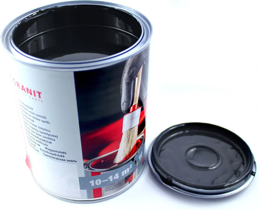 Peinture Restauration Tracteur Case IH Noir Satiné RAL 9005 Granit 1L