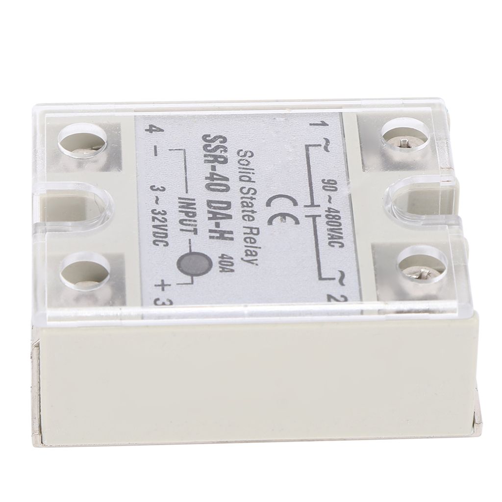 Polovodičové relé, DC AC SSR, relé, SSR, SSR-40A DA H Obrázok produktu 