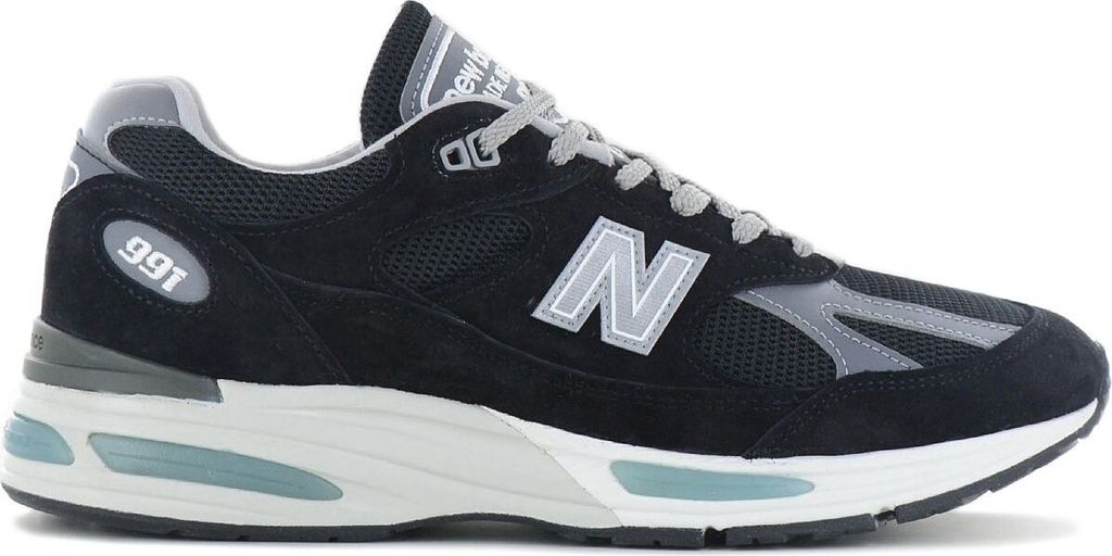 New Balance 991v2 - UK - Herren Sneakers Schuhe Schwarz U991BK2 991 , EU 41.5 US 8