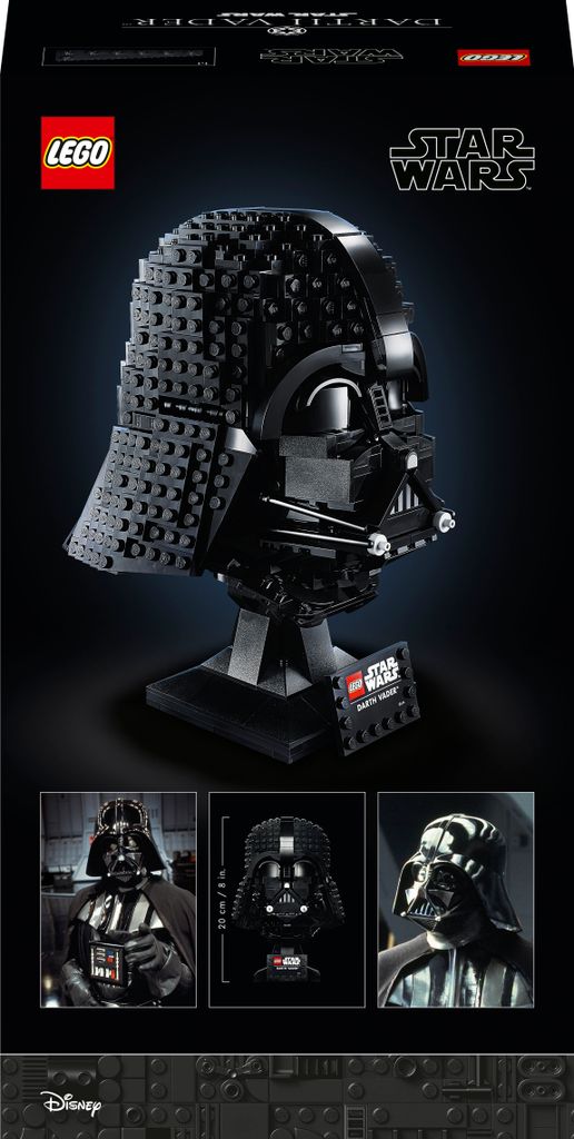 Lego Star Wars 75304 Darth Vader helma Obrázok produktu 2