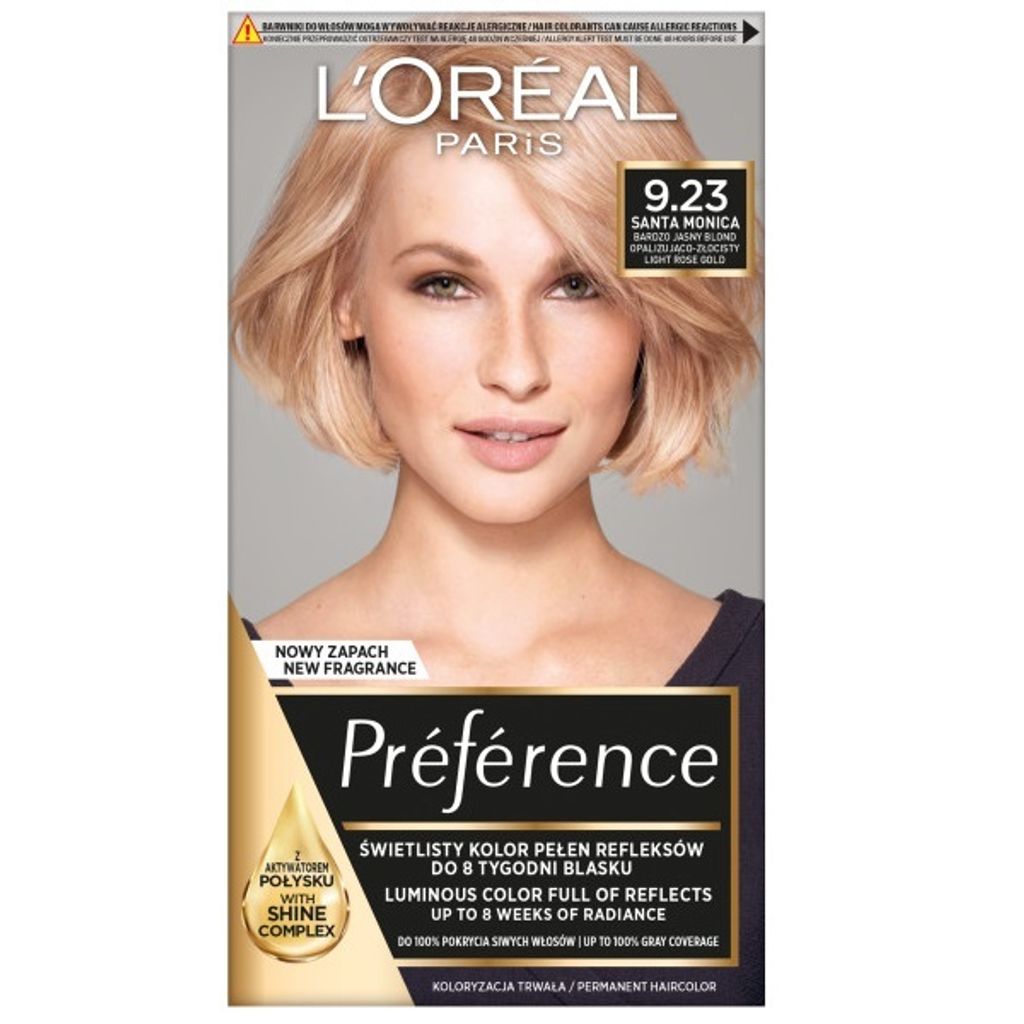 Loreal Paint Recital Preference 9.23 Very Light Blonde Produktbild 3