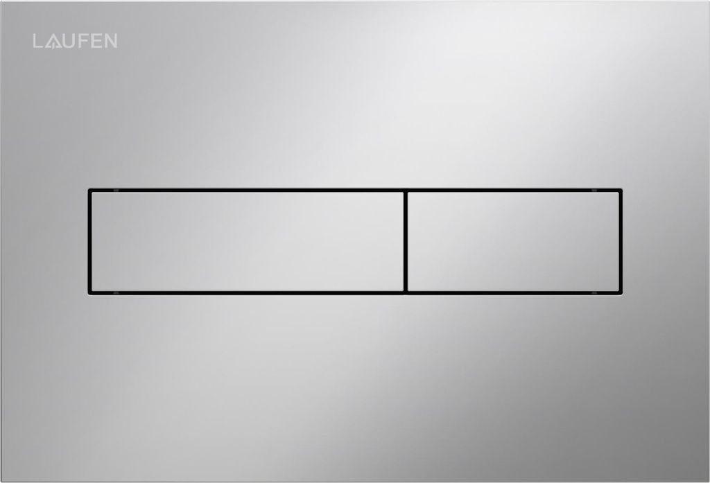 LAUFEN INEO Betätigungsplatte Horizon, für WC-Element, Zweimengenbetätigung, H9001110070001