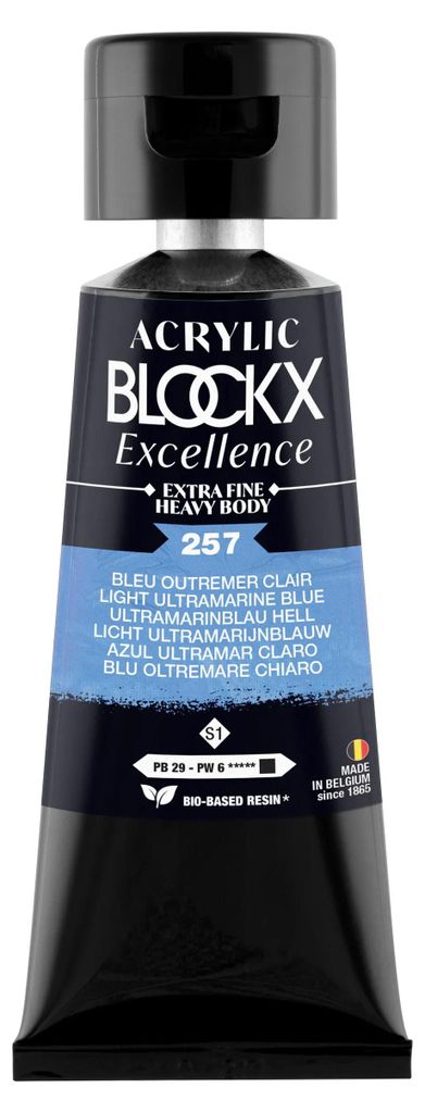 Blockx 3x Acryl EF HellUltramarinbl S1 75 ml 71257BXC