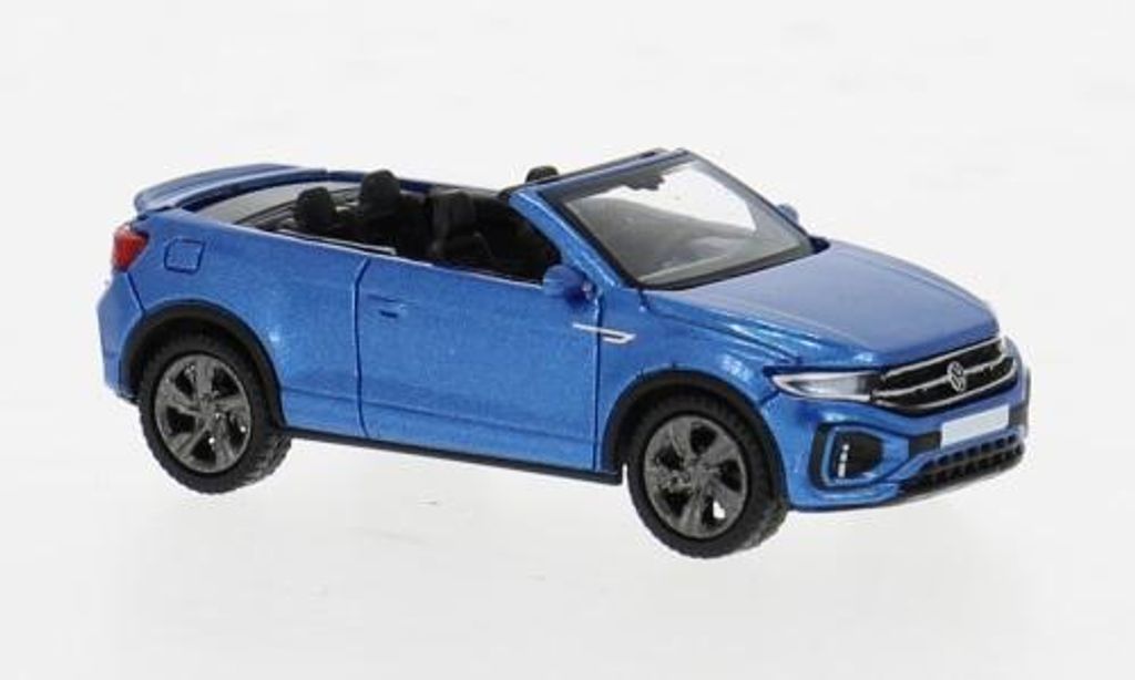 Brekina PCX870603 - 1/87 VW T-Roc Cabriolet, metallic-blau, Produktbild 