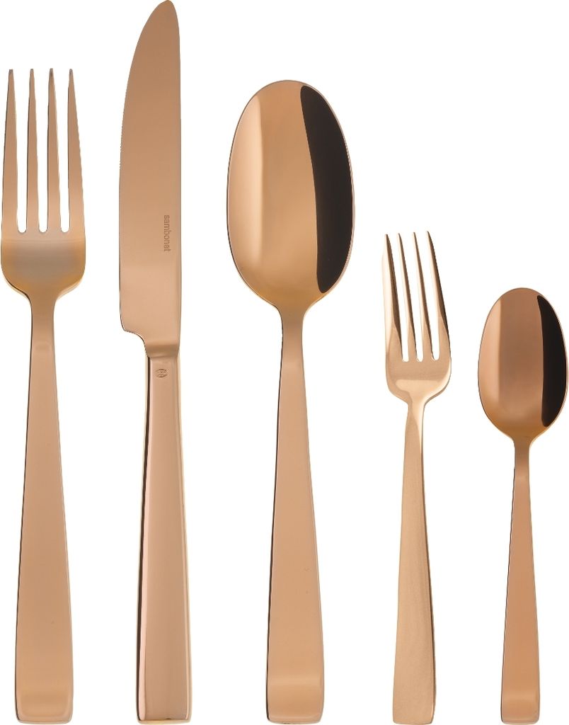 Sambonet Besteckset 30-tlg. Flat Mirror Copper