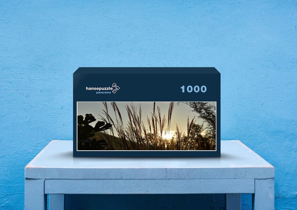 hansepuzzle 43041 - Sonnenaufgang Puzzle, 1050 Teile, Natur, 60,0 x 46,0cm mit hochwertiger Aufbewahrung, Kartonbox und wiederverschließbarem Beutel