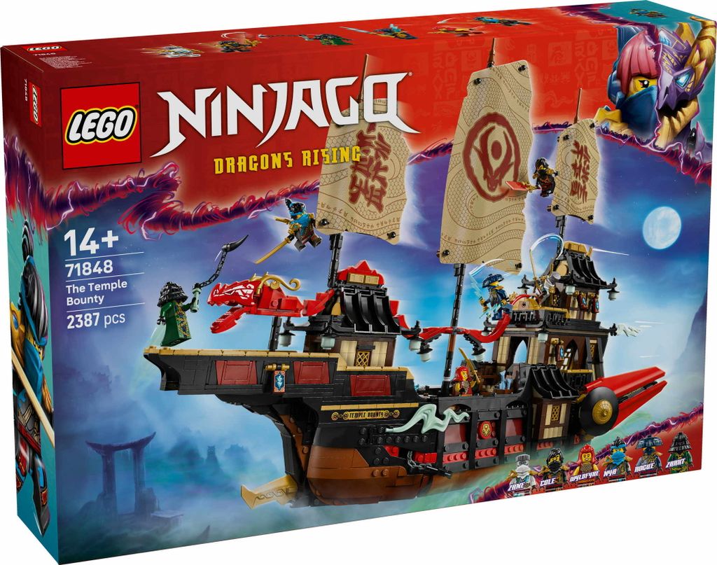 LEGO® NINJAGO® 71848 Chrámová odmena Obrázok produktu 