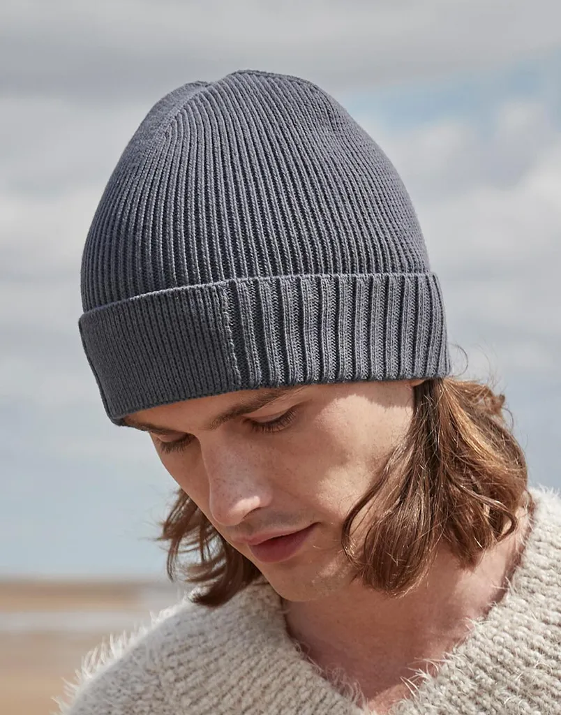 Beechfield B438N Beanie Graphite Grey - Il Berretto Urban Definitivo - 4