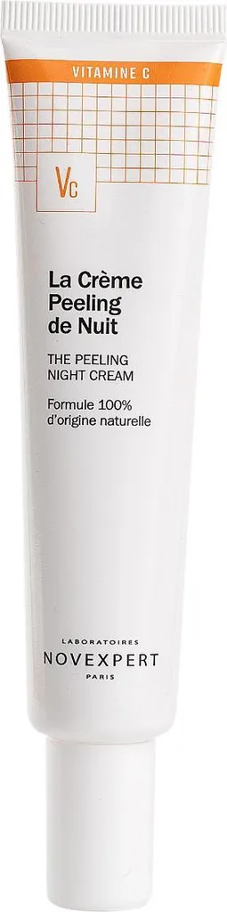 Novexpert Crème Peeling Nuit 40ml - Retrouvez un Grain de Peau Affiné au Réveil