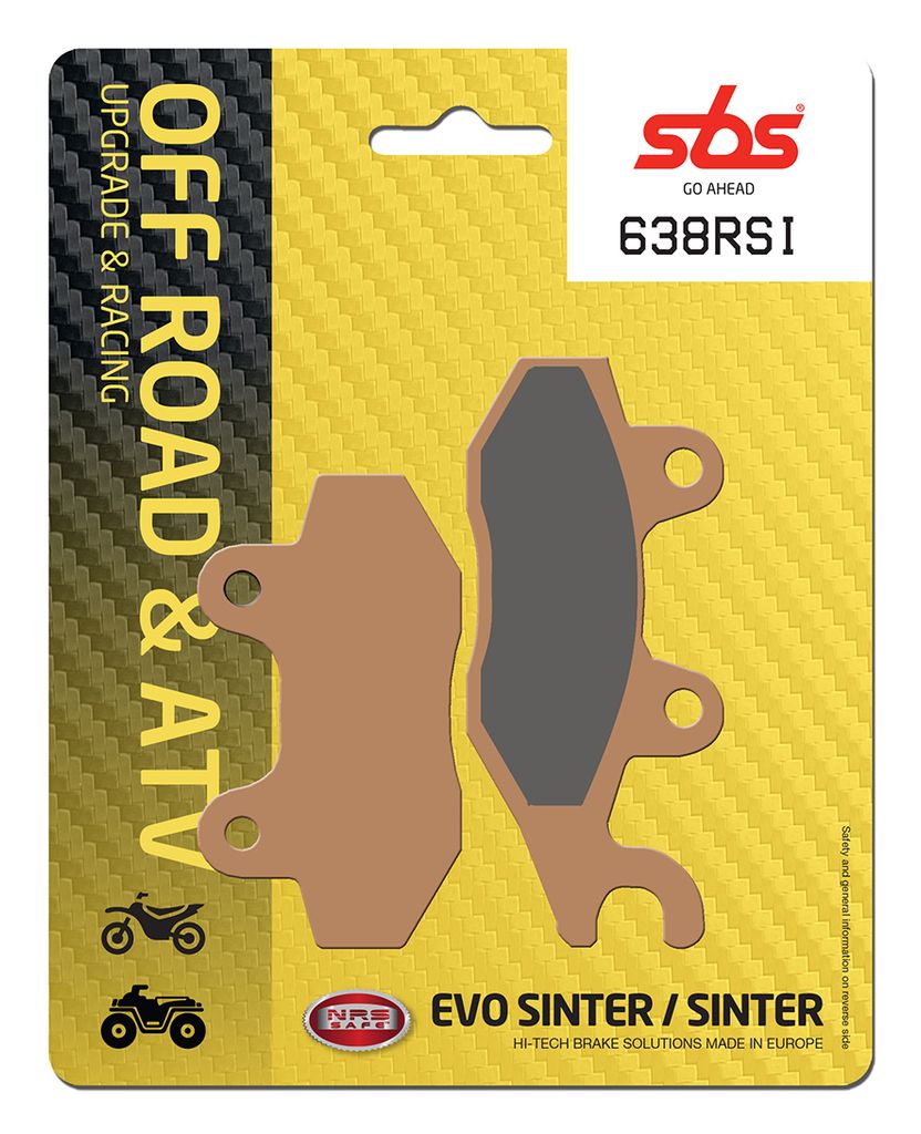 Bremsbeläge Kh165 / Kh215 Off-Road Racing Sinter Farbe Gold