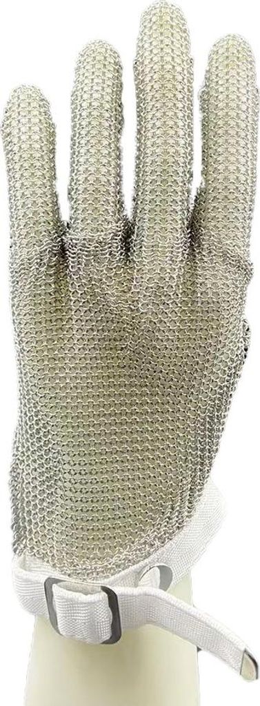 INF Schnittfester Handschuh 316L Edelstahl mit Nylonband - Handschutz