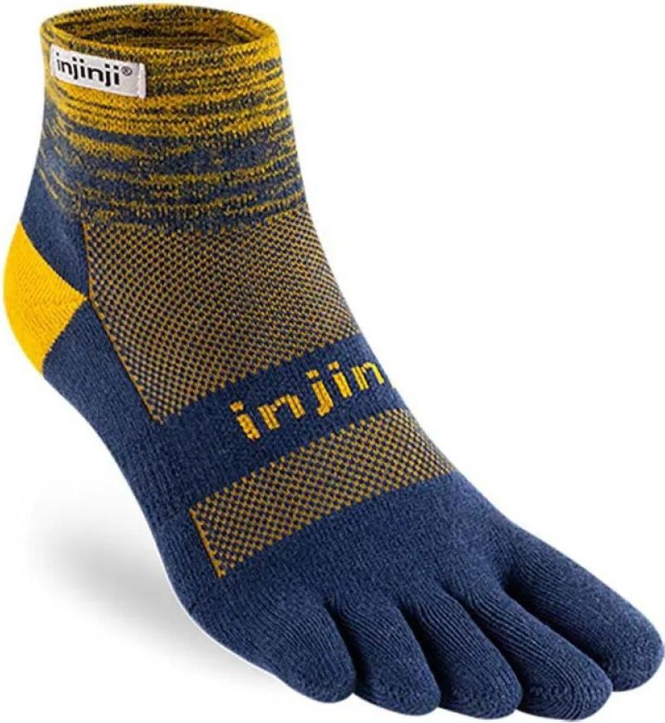 Injinji Trail Midweight Mini-crew Socken Gelb,Blau EU 37-40 Herren,Damen Gelb,Blau EU 37-40