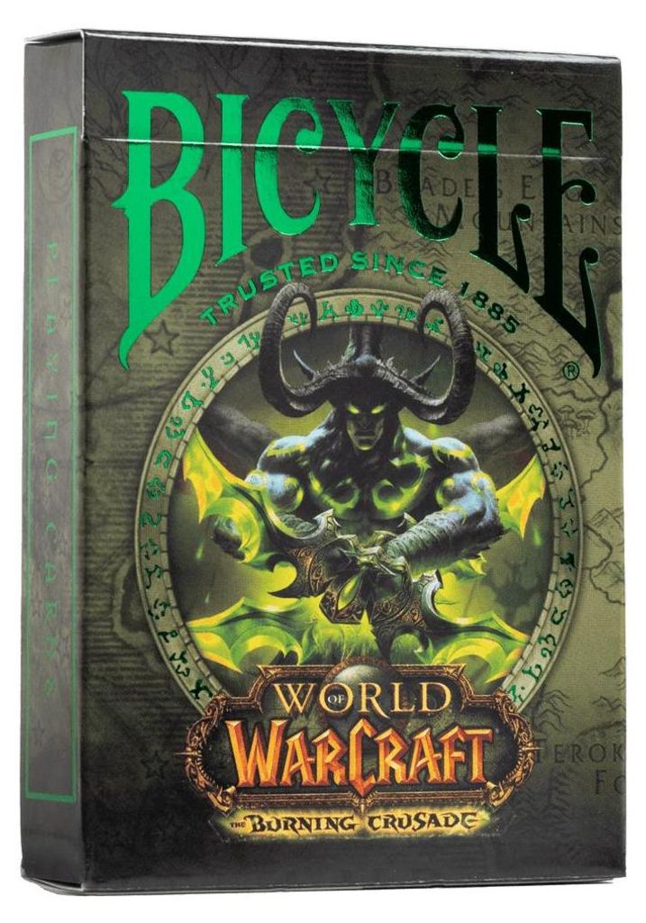 Bicycle Kartendeck - World of Warcraft Burning Crusade Kartenspiel Spielkarten Pokerkarten WoW Single Deck