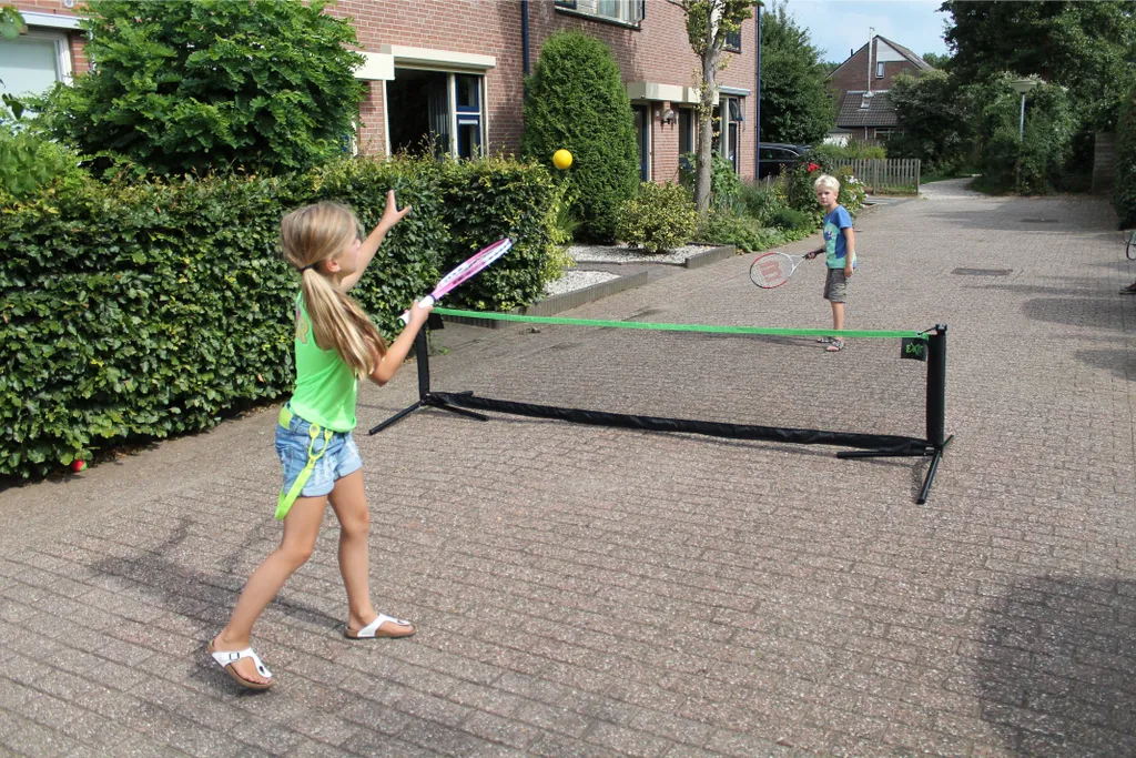 Filet de Sport 3m Multidiscipline Réglable pour Badminton et Tennis