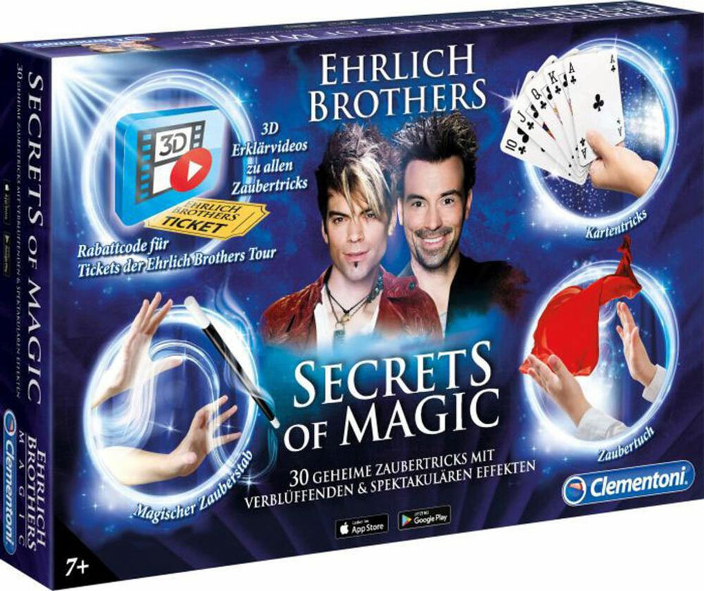 Clementoni 59312 - Secrets of Magic - Zauberkasten Ehrlich Produktbild 