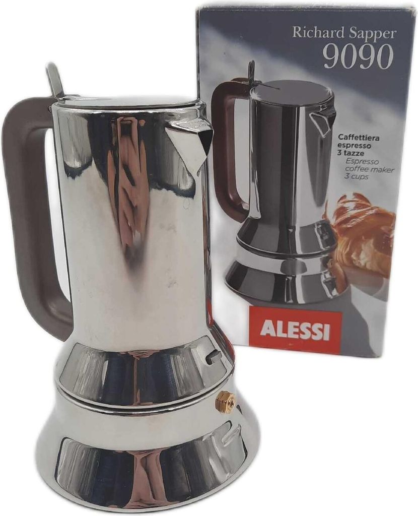 Alessi 9090/3 – kanvica na mokku – nerezová oceľ – nerezová Obrázok produktu 