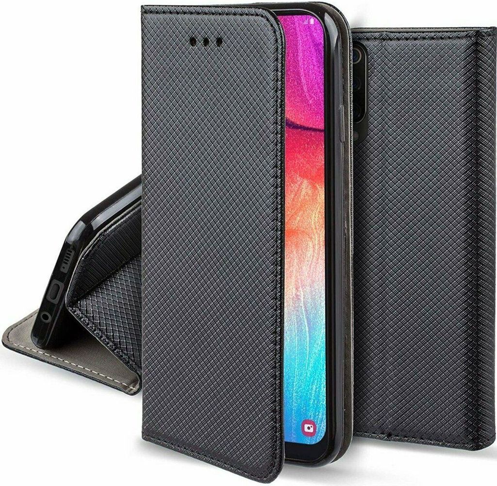 Riff Magnetic book case Samsung Galaxy A22 5G A226 Black