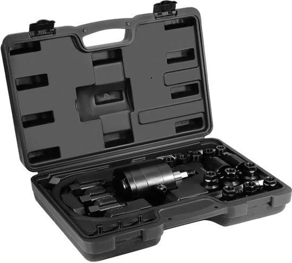 Outil extracteur pneumatique pour injecteur diesel, kit 21 accessoires
