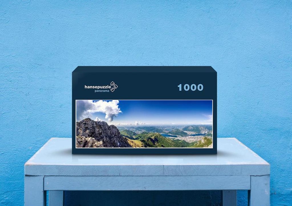 hansepuzzle 30287 - Landschaft Puzzle, 1050 Teile, Natur, 60,0 x 46,0cm mit hochwertiger Aufbewahrung, Kartonbox und wiederverschließbarem Beutel