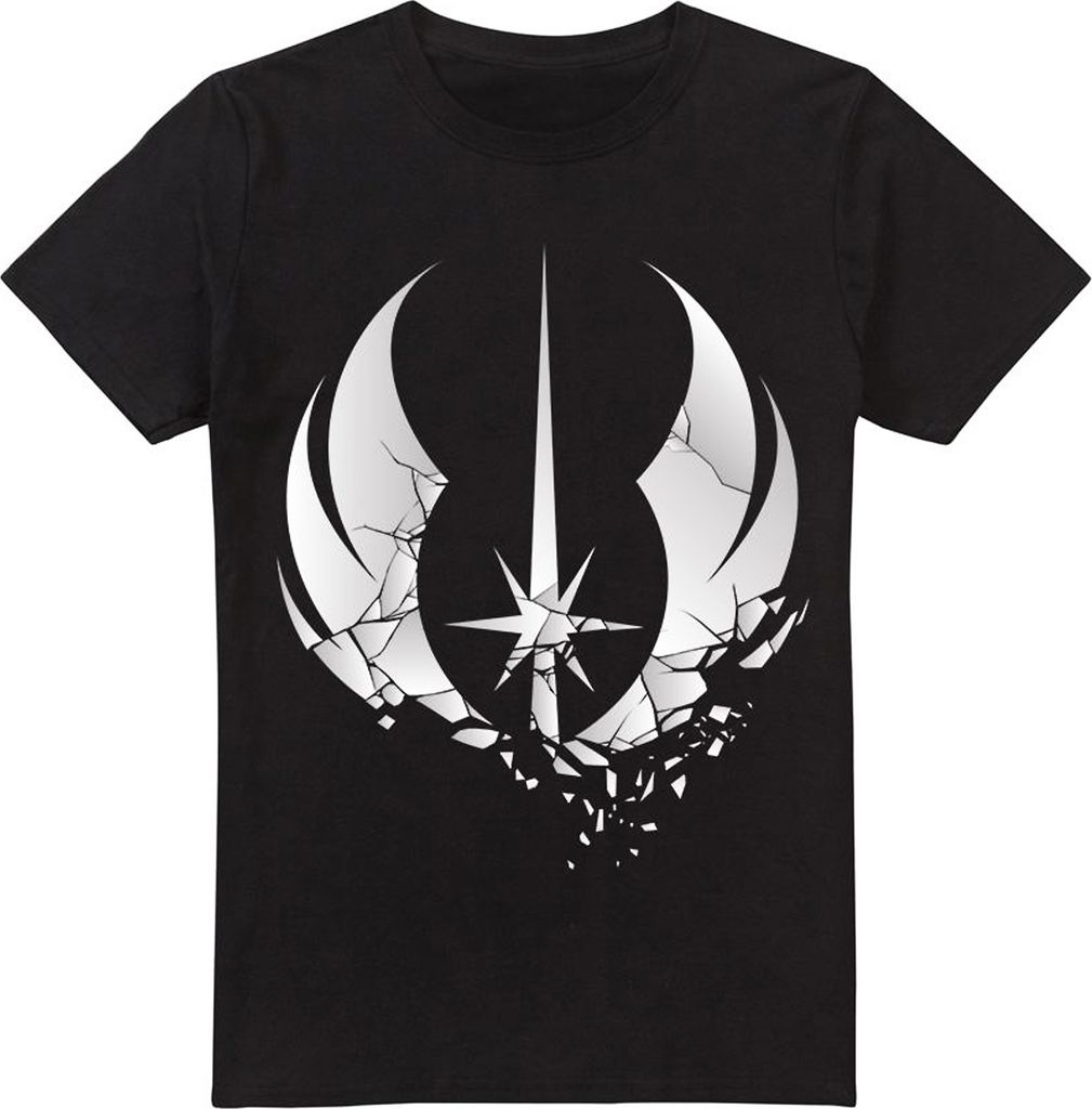 Star Wars - "Jedi" T-Shirt für Herren TV3925 (XXL) (Schwarz)