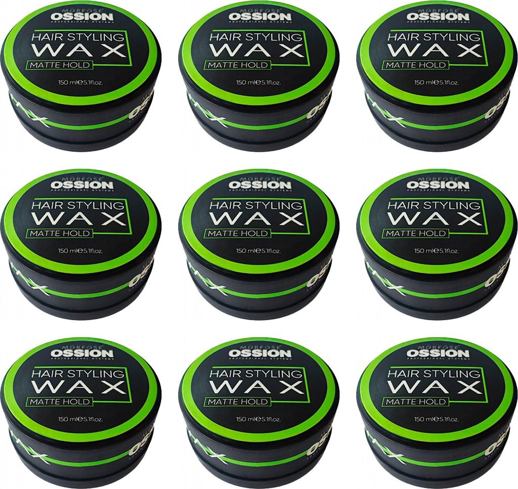 Ossion Barber Line Hair Styling Wax Matt 9x150 ml