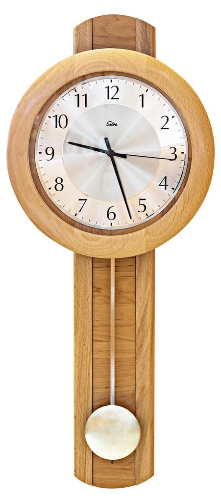 SELVA SELVA Funk-Pendelwanduhr Buche Gauting Produktbild 