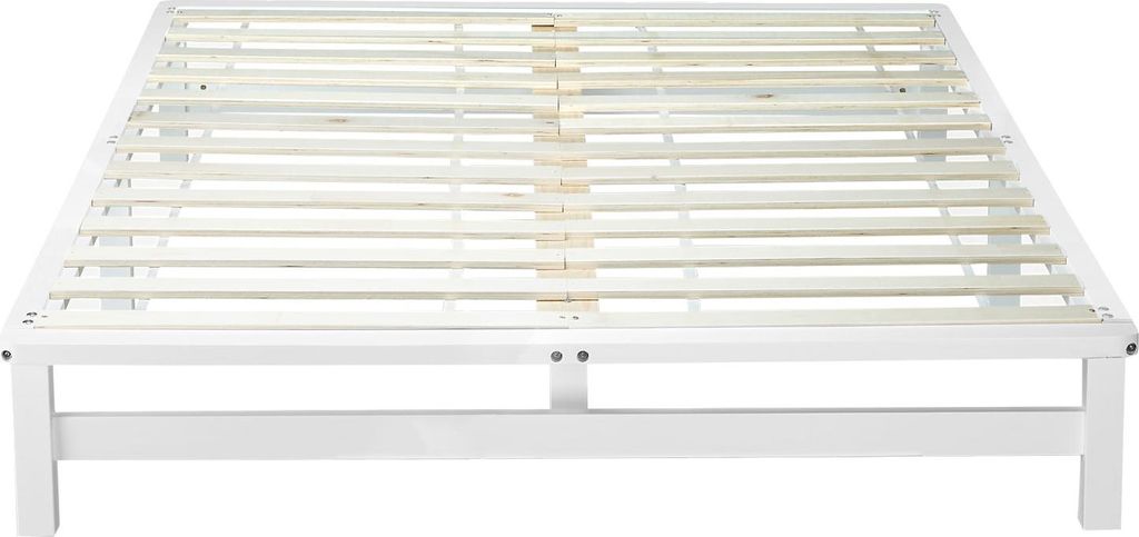 Lit palette 140x200 cm Lit en bois massif Meubles en Image du produit 