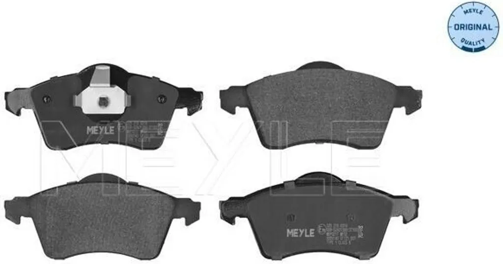 Plaquettes de frein avant MEYLE 025 218 8319 pour VW T4 - OE 7D0698151