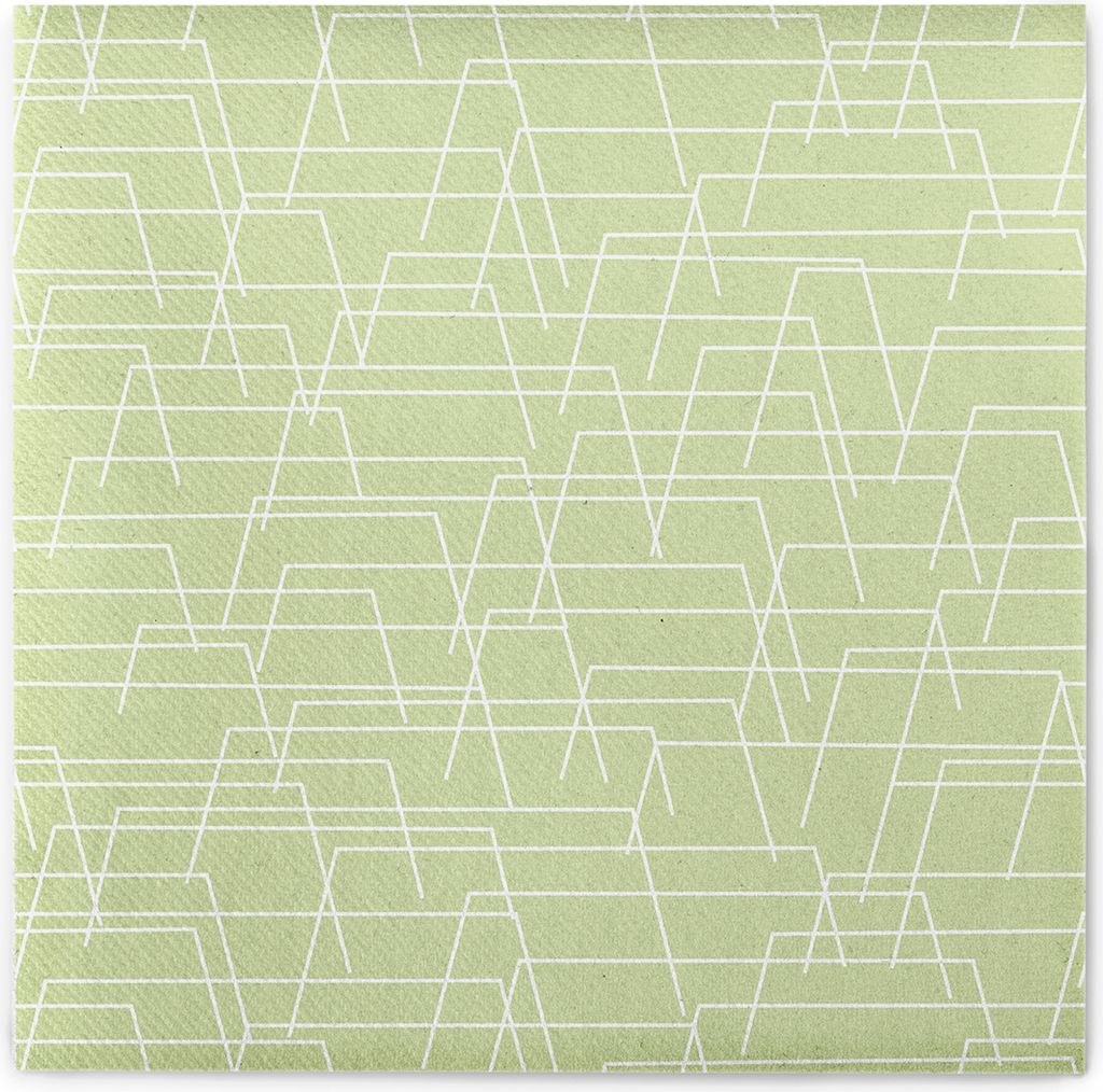 XL Airlaid Serviette Tarik in Hellgrün, 48 x 48 cm, 50 Stück - Mank