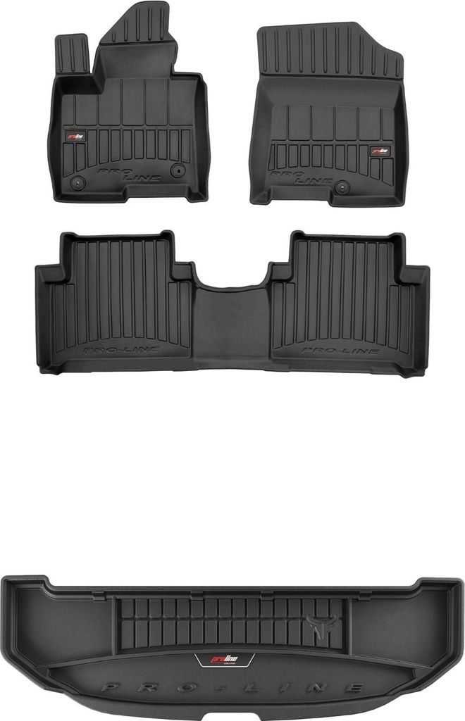 FROGUM 3D Gummimatten und Kofferraummatte für Kia Sorento IV XL ab 2020