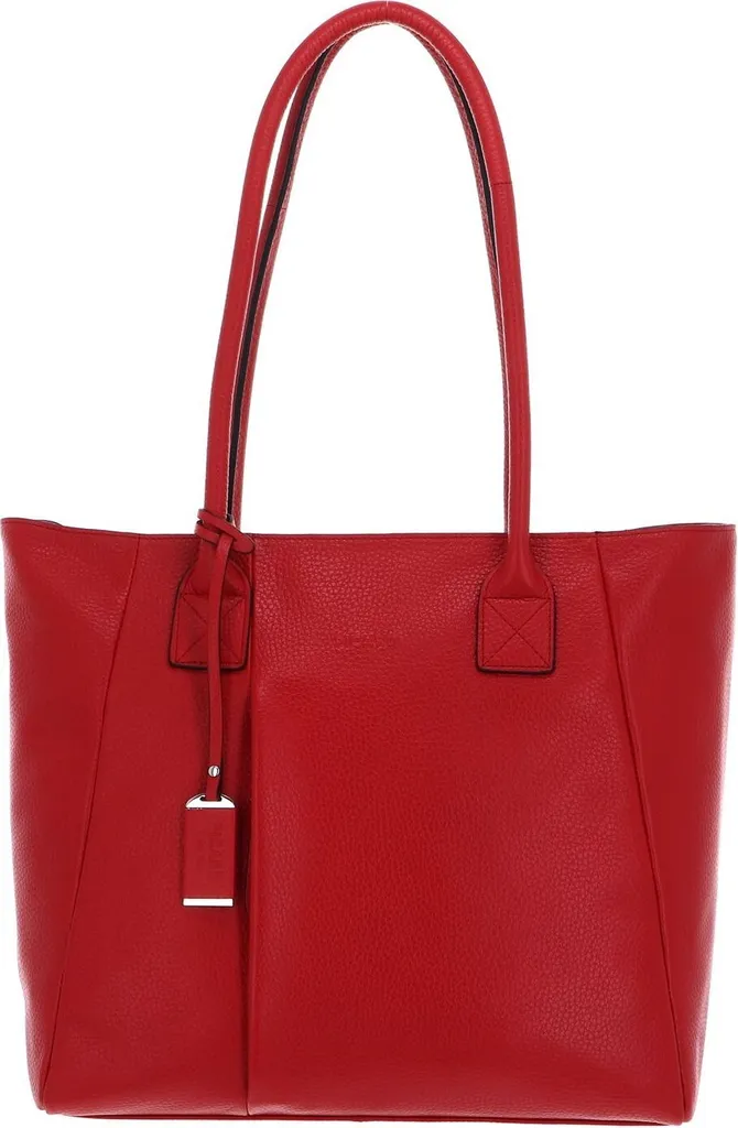 Sac fourre-tout cuir rouge PICARD idéal pour le travail et les cours