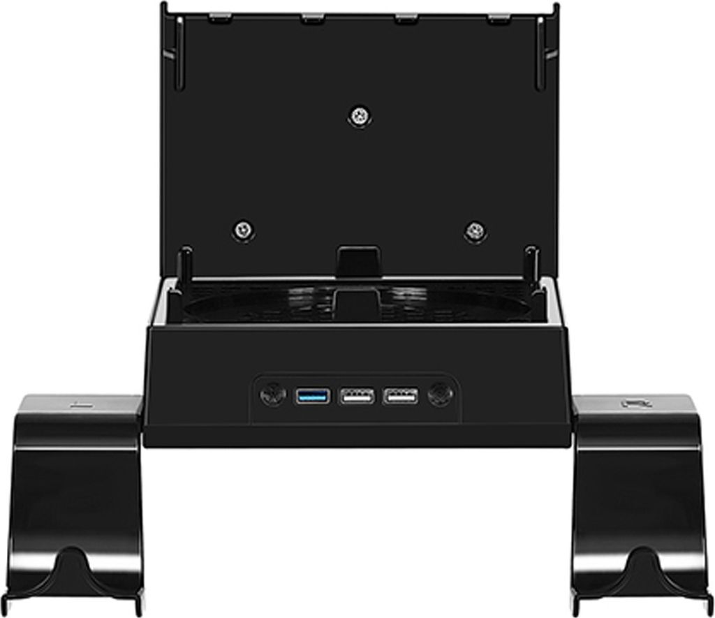 RGB Cooling Lüfter Multifunktional mit wand montierter 3 USB-Port-Spielkonsole-Kühlungslüfter für die Xbox-Serie X