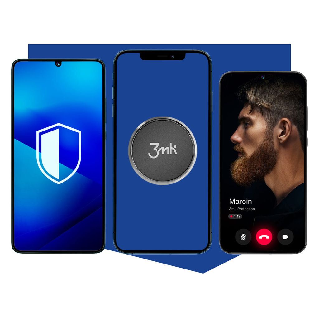 Magnetyczny uchwyt samochodowy na telefon 3mk Zdjęcie produktu 8