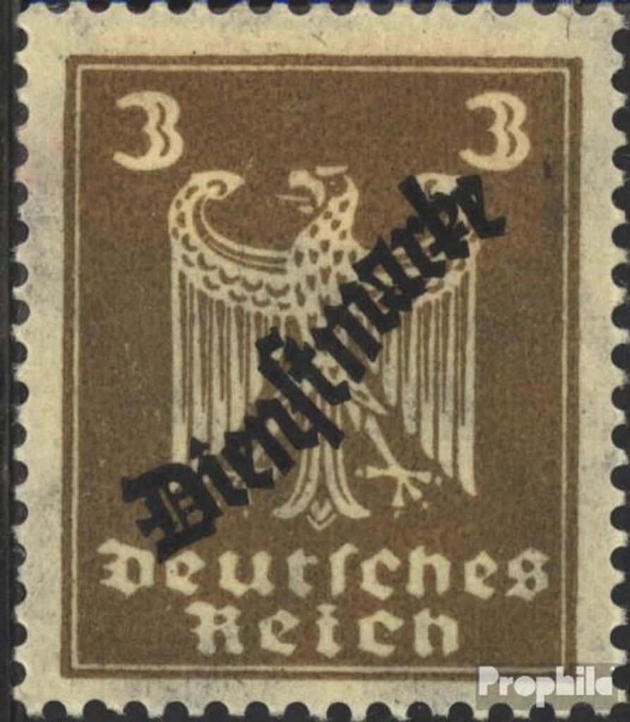Briefmarken Deutsches Reich 1924 Mi D105 gestempelt Dienstmarken
