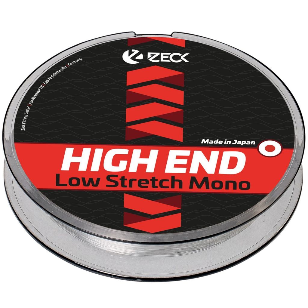 Zeck Predator High End Mono Schnur Clear - 300m monofile Angelschnur, Durchmesser/Tragkraft:0.405mm / 12.5kg