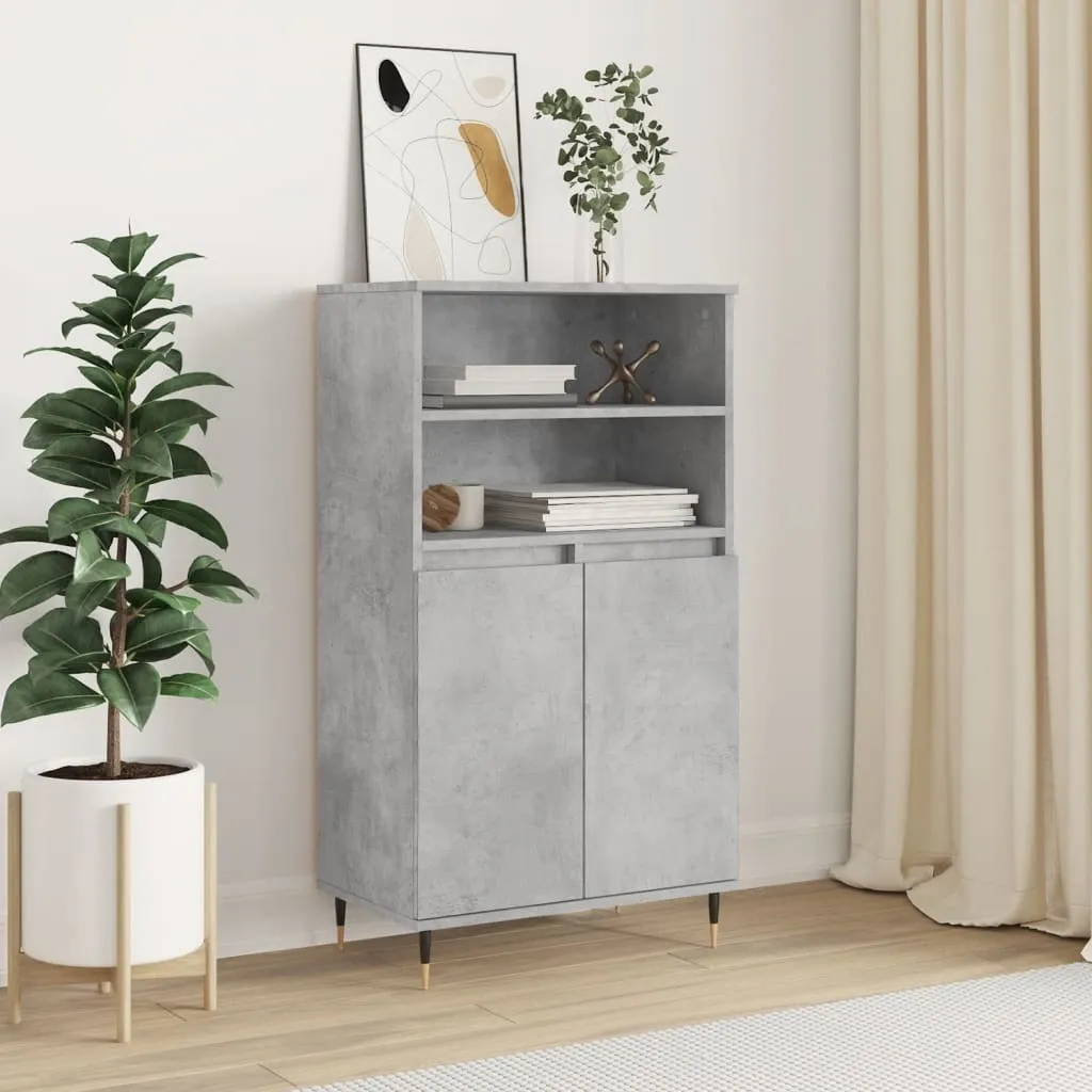 Mobile Credenza Grigio Cemento Maison Exclusive 60x110 | Offerta Online