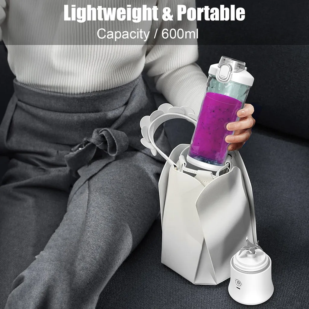 Blender Portable Anti-Fuite : Mixez vos Shakes n'importe où sans fil