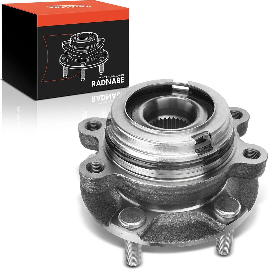 Frankberg 1x Radnabe Radlagersatz Vorderachse beidseitig für Nissan Murano II Z51 3.5L 2008-2014