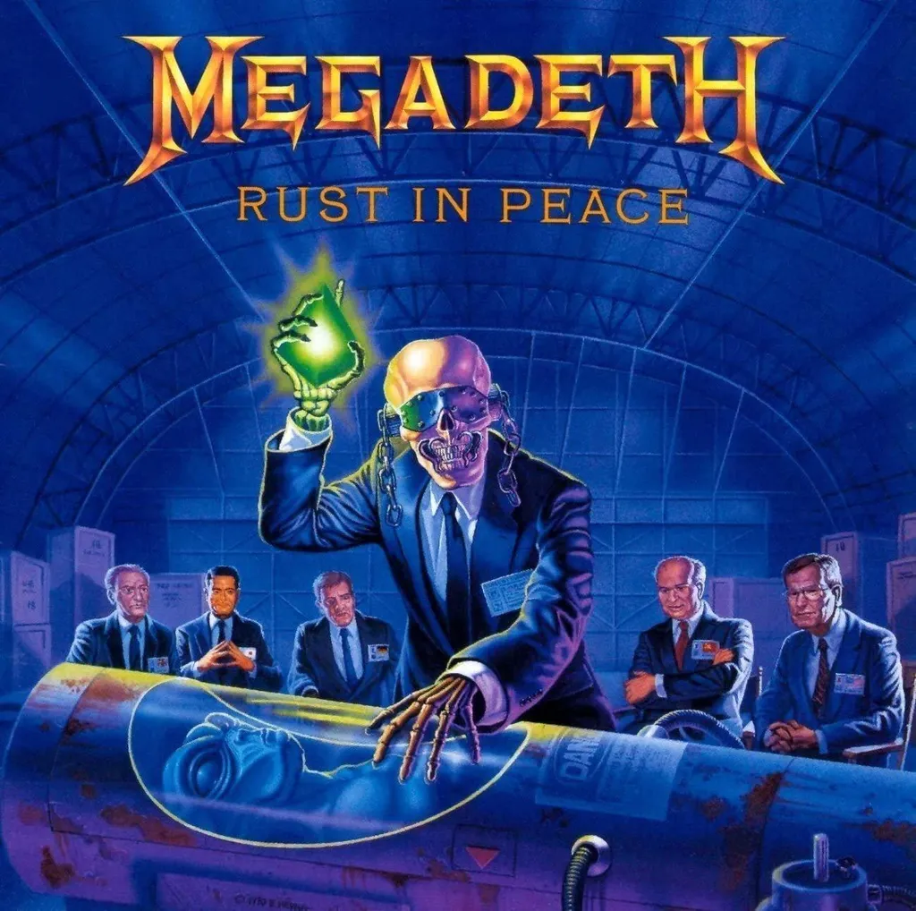 Album Vinyle Rust In Peace 2008 Disque 33 Tours Megadeth Metal de Collection