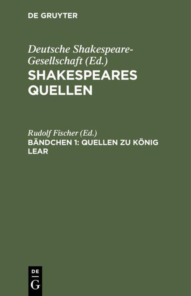 Quellen zu König Lear