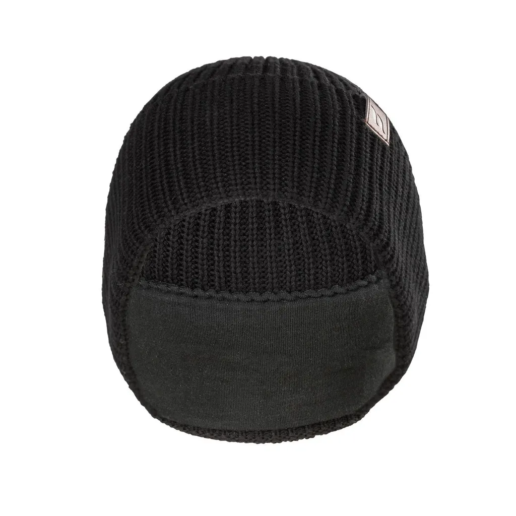 Bonnet en coton noir Back on Track Mason avec technologie infrarouge
