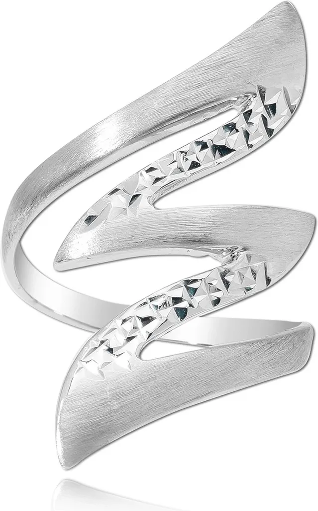 Bague Anneaux Femme en Argent 925 Massif Balia Taille 52 Argentée