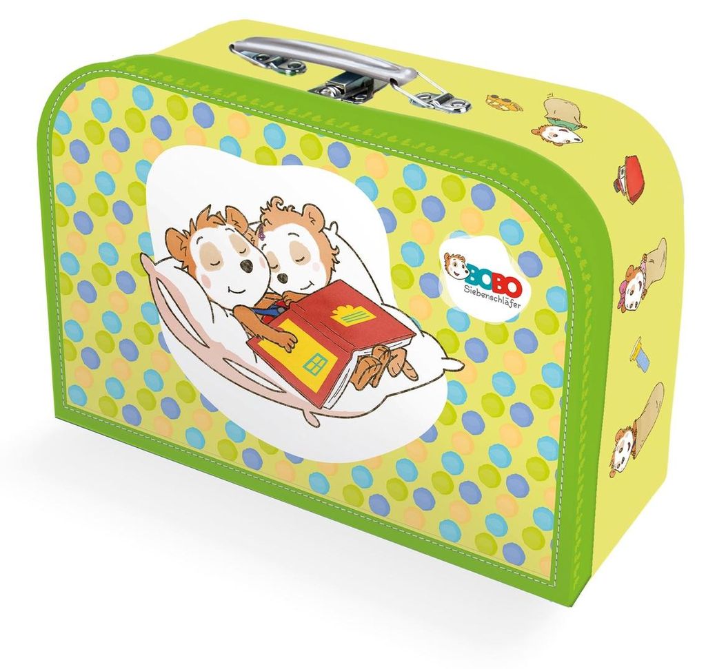TRÖTSCH Kinderkoffer Bobo Siebenschläfer groß grün Produktbild 